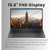 HP 255 G10 15.6" FHD Laptop, AMD Ryzen 7 7730U, 16GB RAM, 1TB SSD, Windows 11 Pro, Dark Ash Silver (A29T2UA) - 3 of 4