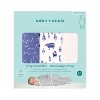 aden + anais Easy Swaddle Wrap Minky - 0-3 Months - 3pk - 2 of 4