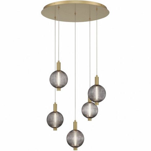 Eurofase Lighting Palmas 5 - Light Chandelier in  Gold - image 1 of 2