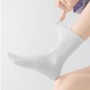 Alilang Women's Summer Ribbed Ankle Socks 6Pk - 3 of 4