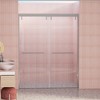 NicBex Shower Door 72"H Semi-Frameless Shower Doors with 1/4" (6mm) Thick Clear Tempered Glass Door with Explosion-Proof Film - 3 of 4