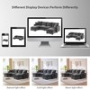 YOOCOZZ Chenille Sectional Sofa with Movable Ottoman and Pure Foam Cushions, Free Combination - 3 of 4