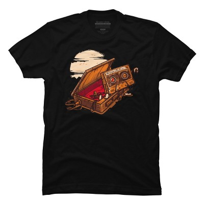 Men's Design By Humans Dead Man Walkmann By LetterQ T-Shirt