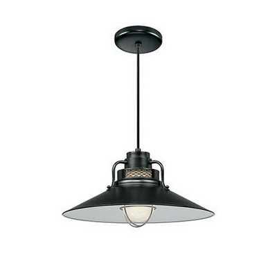 Millennium Lighting R Series 1 - Light Pendant in  Satin Black