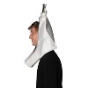 Imposta Costumes Adult Urinal Headpiece Costume Headwear - White One Size Fits Most - 3 of 3