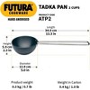 Hawkins Futura 2c Hard Anodized Spice Heating Pan: Gray Aluminum Grill Pan, Gas Compatible, Hand Wash, 1-Year Warranty - 3 of 4