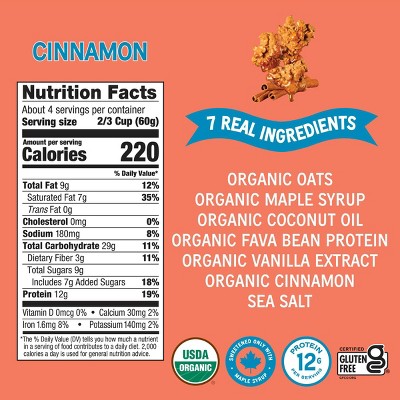 Lovebird Protein Cinnamon Granola - 8oz