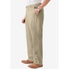 KingSize Men's Big & Tall Knockarounds Full-Elastic Waist Pants - 3 of 4