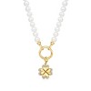 Ross-Simons 5-6mm Cultured Pearl Charm-Compatible Necklace in 18kt Gold Over Sterling - 3 of 4