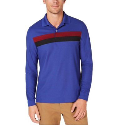 Club Room Mens Striped Polo Shirt