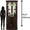 Howard Miller 690007 Howard Miller Piedmont Iii Corner Wine Cabinet 690007 Espresso - 2 of 2