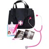 Sophia’s Medical Bag and Doctor Accessories Set for 18'' Dolls, Black - 4 of 4