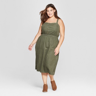 target corduroy overall dress