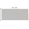 vidaXL Patio Retractable Side Awning 86.6"x196.9" Cream - 3 of 4