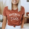 Simply Sage Market Women's Happiness Is Being A Teacher Short Sleeve Graphic Tee - 2 of 4