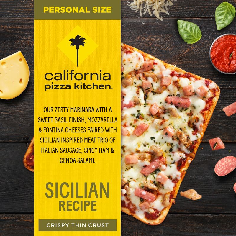 California Pizza Kitchen Frozen Sicilian Personal Size - 5.9oz, 1 of 8