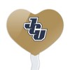 John Carroll University Secondary Logo Heart Love Cupcake Picks Toppers Decoration Set of 6 - 2 of 4