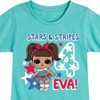 Girls' - LOL Surprise! - 4th of July Fitted Short Sleeve Graphic T-Shirt - 2 of 4