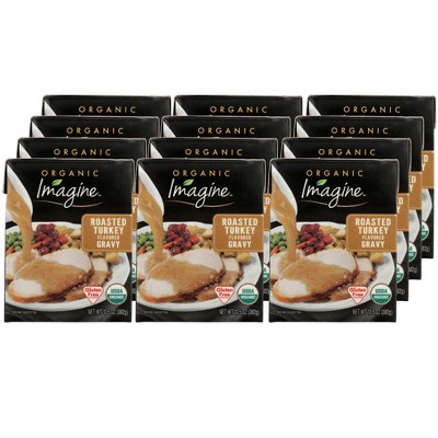 Imagine Organic Roasted Turkey Flavored Gravy - Case of 12/13.5 oz