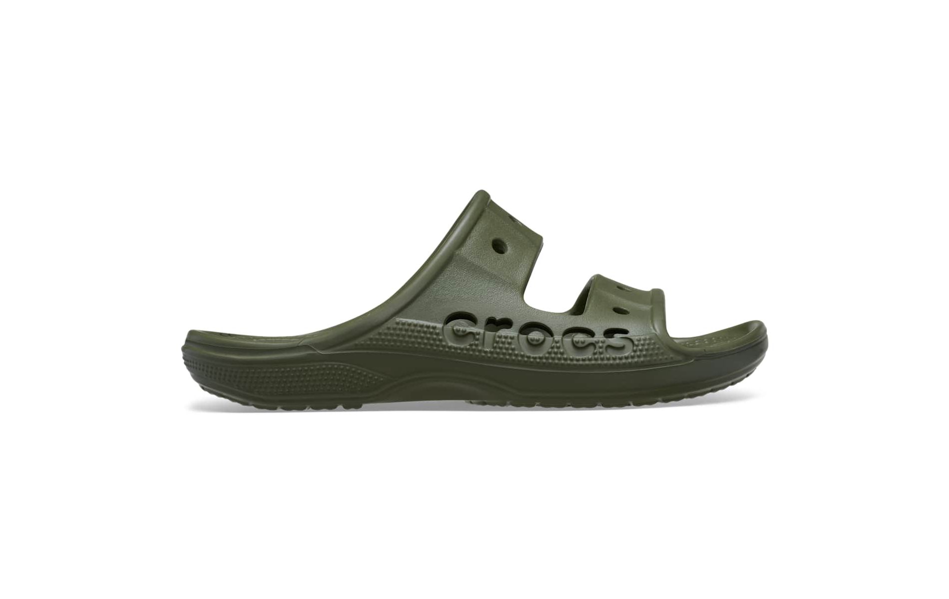 Crocs Adult Baya Two-Strap Slide Sandals