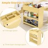 Drawing Table, Kids Art Table Set With Chairs And Storage Racks, for Children's Crafting, Painting, for Nursery, Kindergarten - 2 of 4