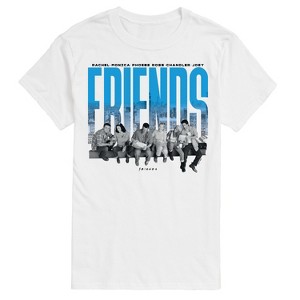 Men's - Friends - 90S Photo Short Sleeve Graphic T-Shirt - 1 of 4