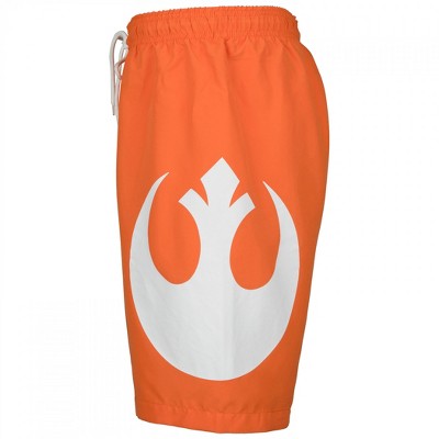 Star Wars Mens Star Wars Rebel Alliance Symbol Board Shorts - Medium (32-34) — фото 7