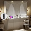 Whisen Queen Murphy Bed with Desk, LED Lights & USB Charging Station - 4 of 4