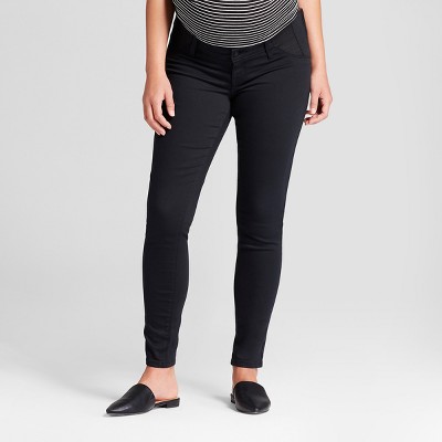 black and white panel jeans