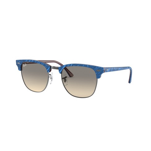Ray-ban Clubmaster Rb3016 51mm Gender Neutral Square Sunglasses Light ...