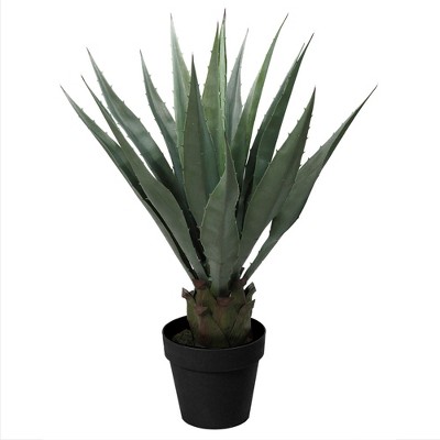 Northlight 31.5" Aloe Succulent Artificial Potted Plant - Green