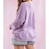 Women's Pretty in Pearls Sweatshirt - Peach Love - 2 of 4