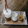 Mela Artisans | Wisteria Tray in White - 2 of 2