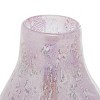 Set of 2 Glass Handmade Blown Vase Purple - CosmoLiving by Cosmopolitan: Contemporary Style, 11.95" Tall Decorative Bottle - 3 of 4