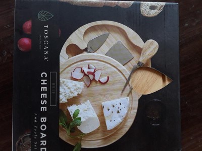 Las Vegas Raiders - Brie Cheese Cutting Board & Tools Set, 7.5 x 7.5 x 1.2  - Kroger