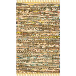 Rag Rug RAR121 Hand Woven Indoor Rugs - Safavieh - 1 of 4