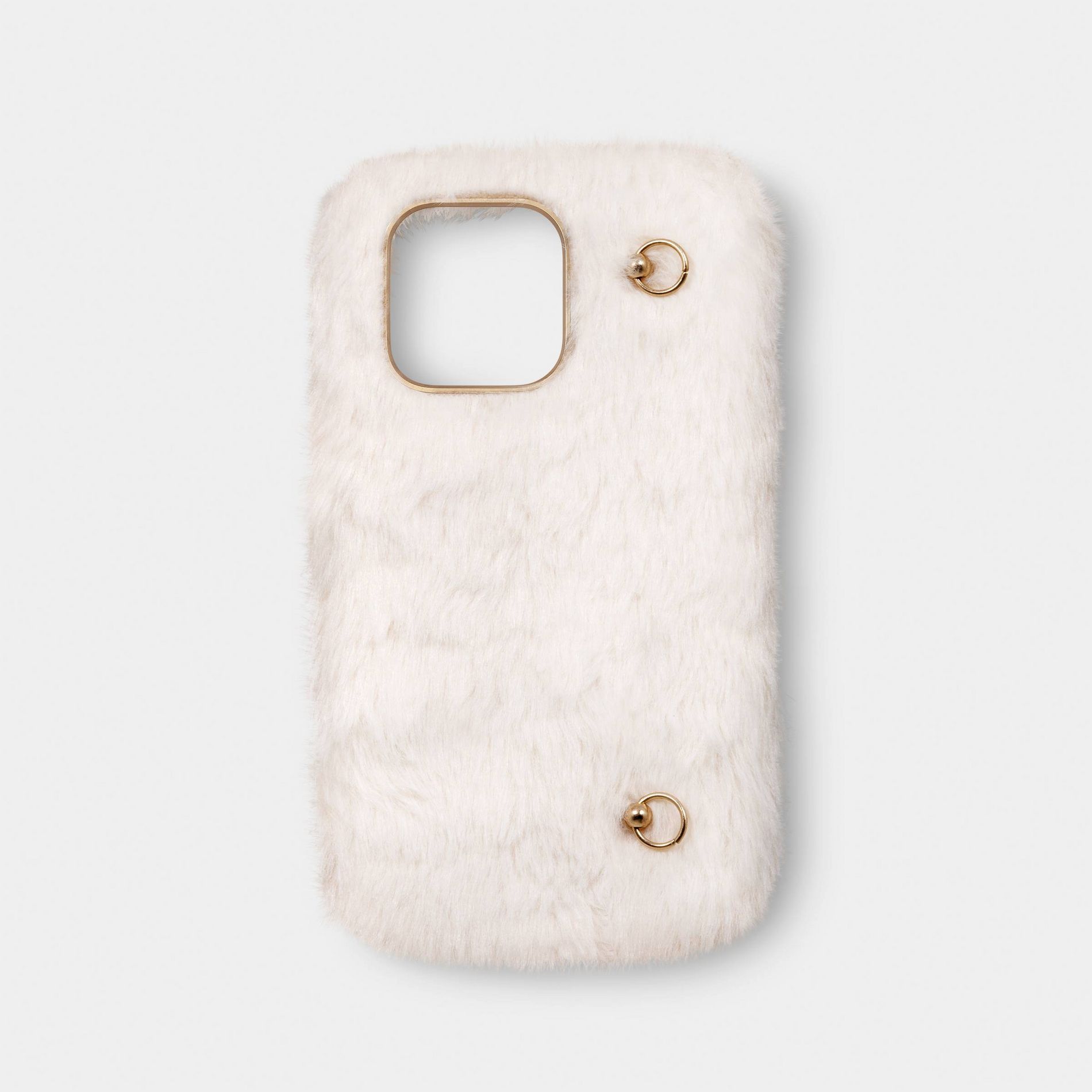 Alpine iPhone 16 Pro Max Fur Case - heyday™ Cream