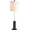 Zackary Table Lamp - Black/Brass Gold - Safavieh. - 3 of 4