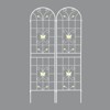 NicBex Cucumber Trellis Plant Trellis, Rustproof Tomato Trellis with Butterfly Pattern Garden Trellis - 3 of 4
