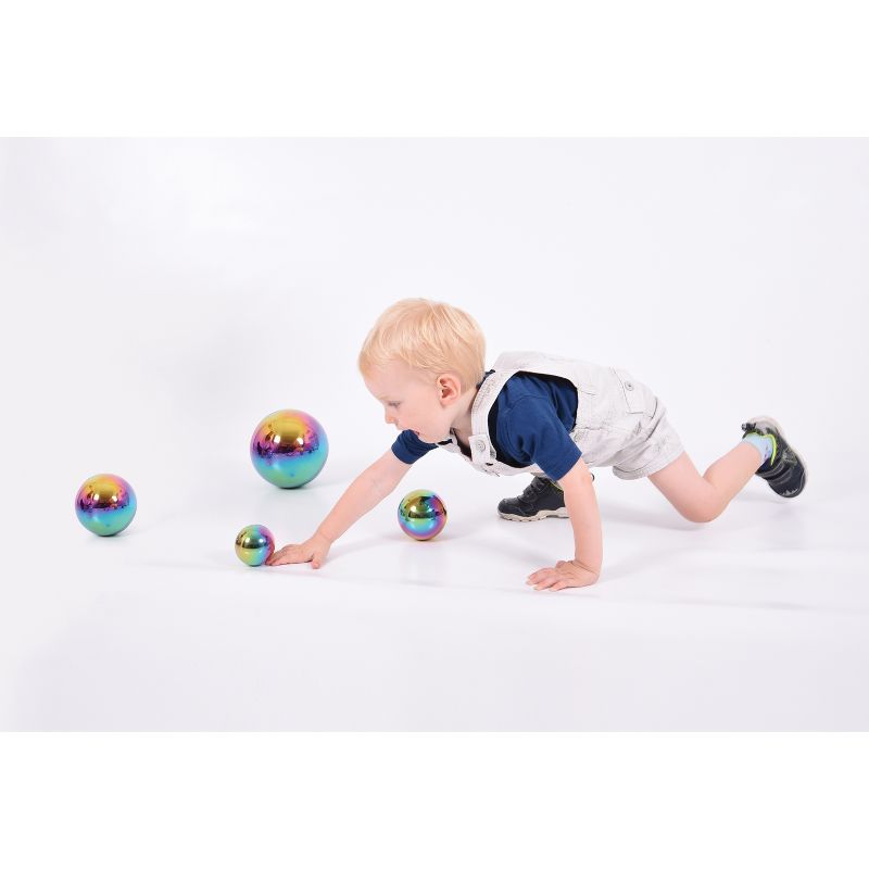 TickiT Sensory Reflective Balls, Color Burst, Set of 4, 5 of 7