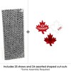 Big Dot of Happiness Canada Day - Paper Straw Decor - Canadian Party Striped Decorative Straws - Set of 24 - 3 of 4