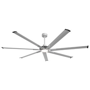 LED Industrial Ceiling Fan with Light and Remote - 1 of 4