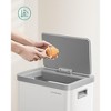 SONGMICS Motion Sensor Trash Can, 18-Gallon (68L) Automatic Kitchen Garbage Can with Stay-Open Lid, 15 Trash Bags Included - 4 of 4