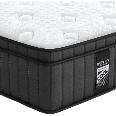 ELJGET 10" Hybrid Mattress in a Box, Gel Memory Foam Mattress, Medium-Firm & Fits Any Bed Frame
