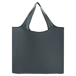 Unique Bargains Reusable Washable Shopping Totes with Handles Foldable Cloth Grocery Bag - 1 of 4
