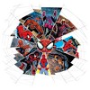 Juniors Womens Spider-Man: Beyond Amazing Spider Web Panels T-Shirt - 2 of 4