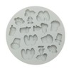 Unique Bargains Candy Making Moulds 19-Cavity Cute Candy Mould Hand Wash 4.8"x0.43" 1 Pc - 3 of 4