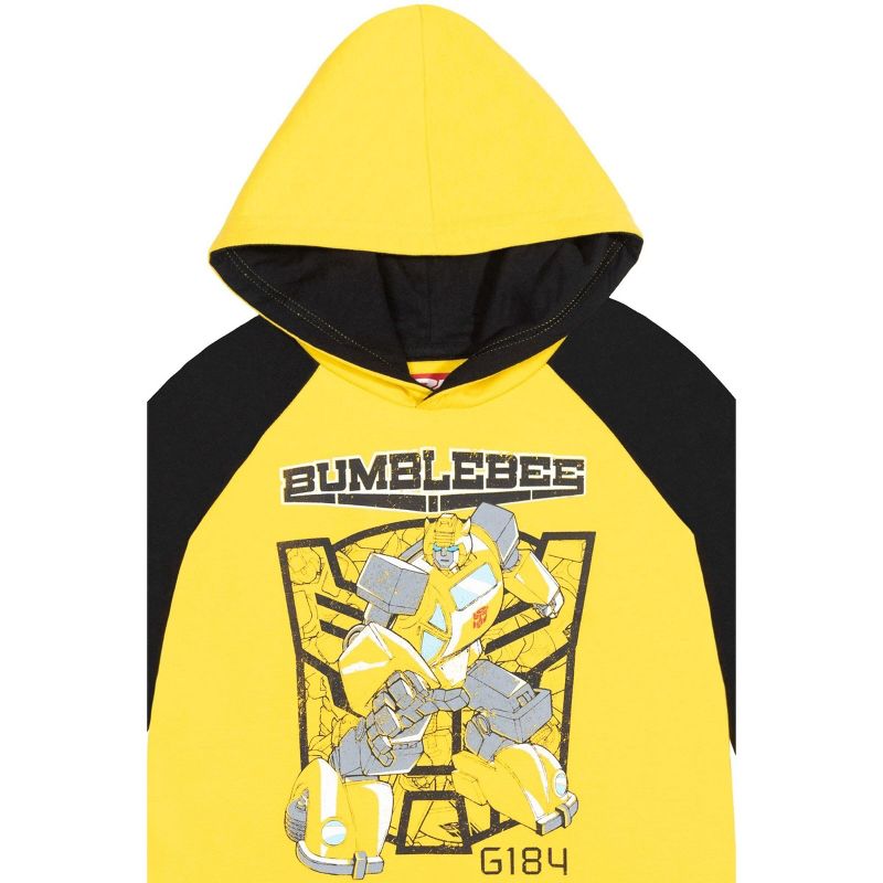 Transformers Bumblebee Hoodie Yellow , 5 of 8