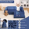 Nasitip 13PCS Modular Kids Couch Nugget Couch,Toddler Couch for Creative Boys Girls, Convertible Nugget Couch Kids Modular Play Couch, 56.7"x28.35" - 4 of 4