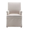 Classic Covered Dining Arm Chair - WOVENBYRD - 3 of 4